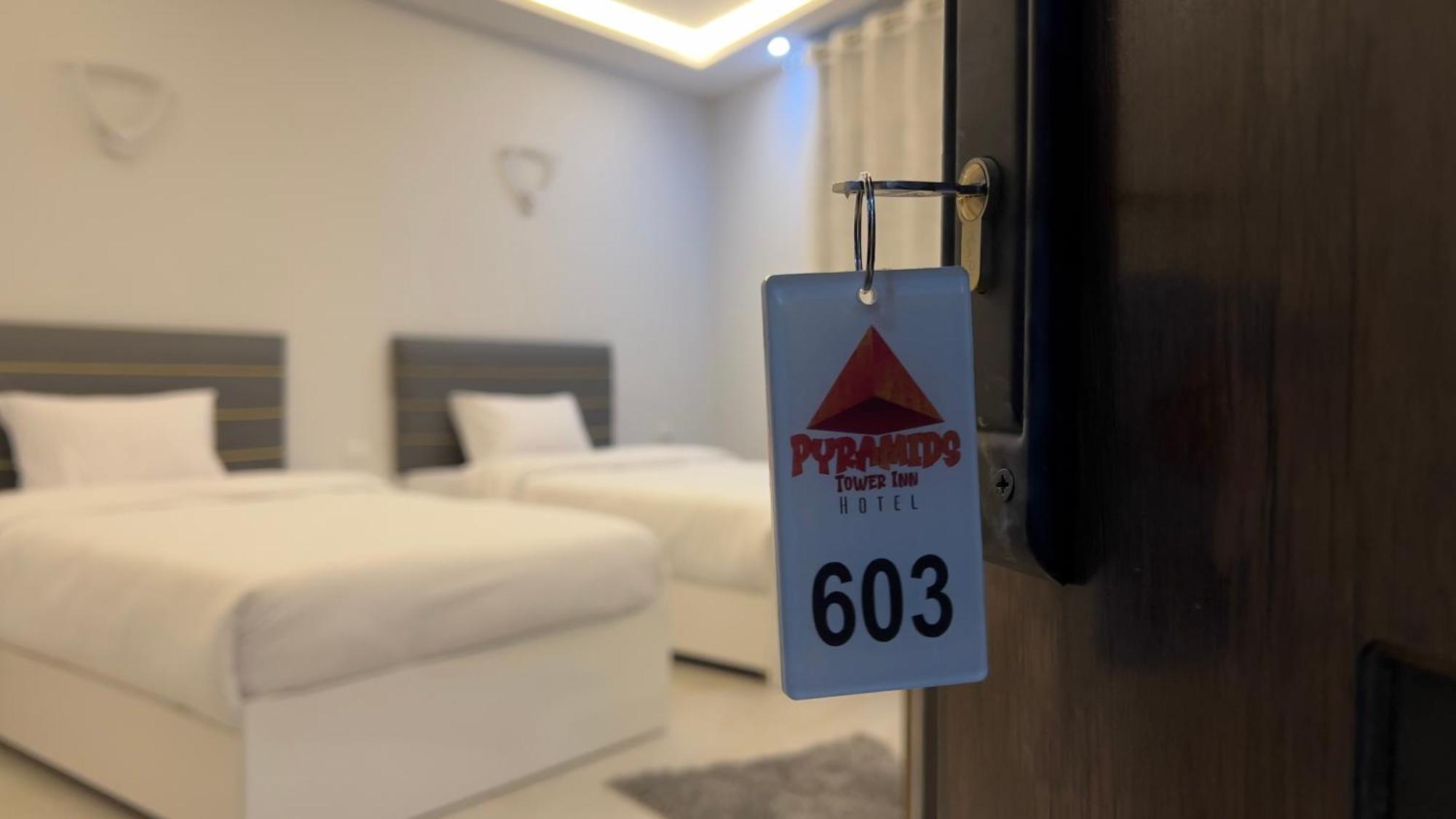 Pyramids Tower View Inn Nazlat as Sammān Exterior photo